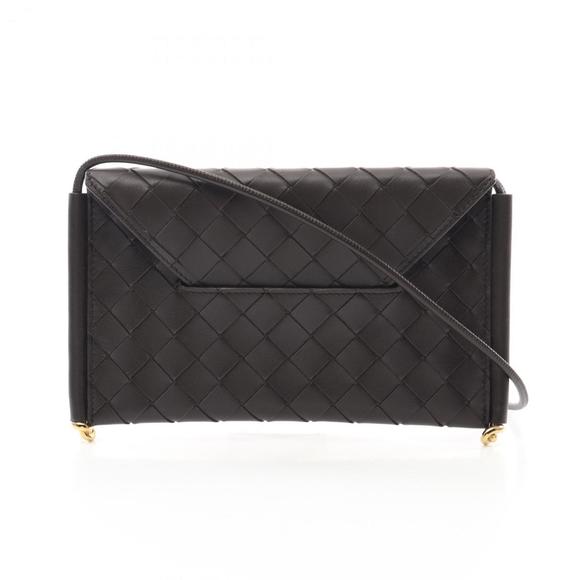 BOTTEGA VENETA Brown Leather Intrecciato Shoulder Bag - Picture 1 of 6